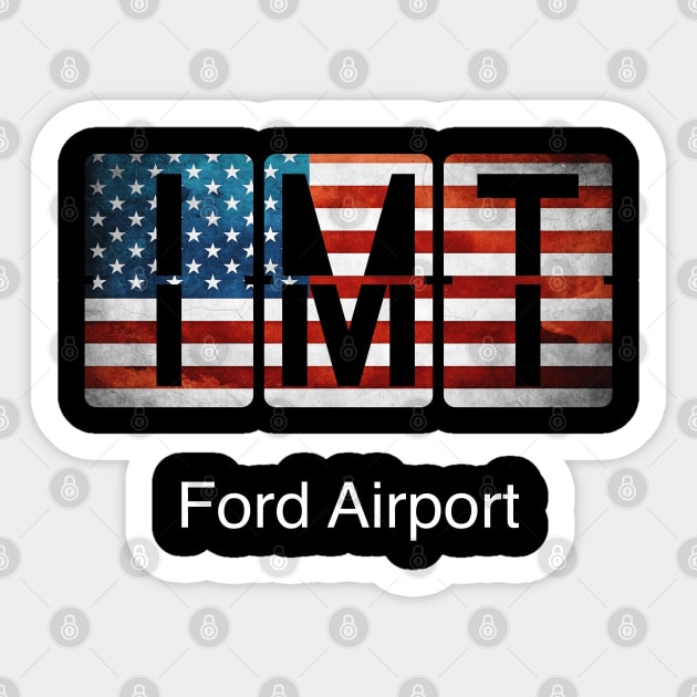 IMT Ford Airport Sticker by Storeology